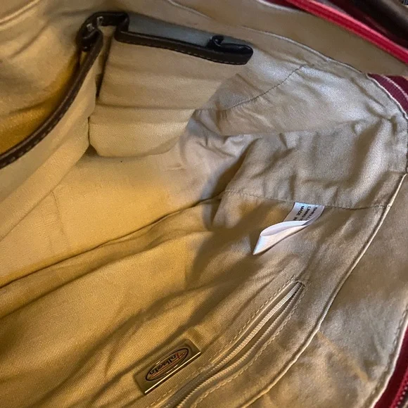 Talbots Canvas Tote with Zipper closure - Picture 5 of 12